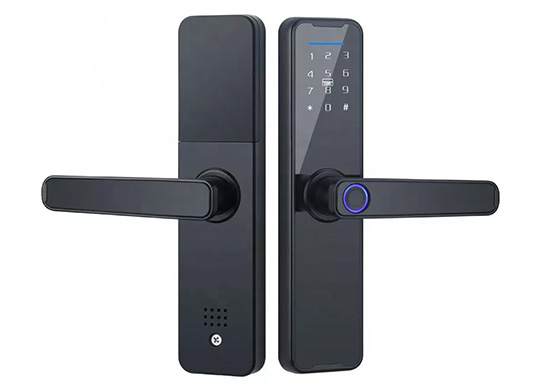 Stromlinienzugang mit automatischer Fingerabdrucktür -Schlosstechnologie in der Hotel Gastfreundschaft