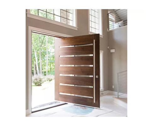 US Villa Haupteingang Pivot Door