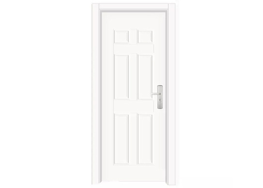 white metal door